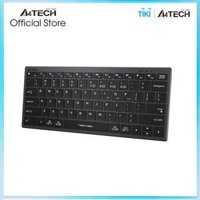 Bàn phím siêu mỏng kết nối Bluetooth &amp; 2.4G Wireless FBX51C - Hàng chính hãng - Xám Đen