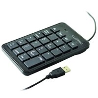 Bàn phím số có dây cổng USB Cliptec RZK231