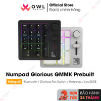 Bàn phím số không dây Glorious GMMK Numpad Prebuilt