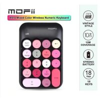 Bàn phím số không dây MOFII X910, Hàng Chính Hãng - Tặng kèm PIN - Numpad không dây - Nhiều màu sắc , Bảo Hành 1 Năm