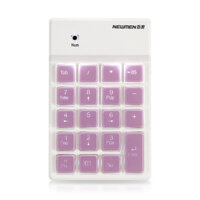 Bàn phím số không dây Newmen TK-028 LED, Bluetooth  - Hàng chính hãng - Hồng Pink