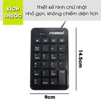Bàn phím số rời Forev FV-688