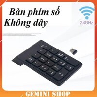 Bàn phím số rời không dây Wireless 2.4 GHz cho Laptop Máy tính Numpad K07 -Phụ Kiện TSM