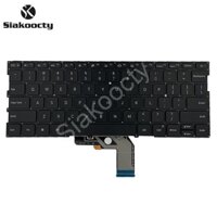 Bàn phím tiếng Anh MỚI cho Xiaomi MI Air 13.3 inch 9Z.ND7BW.001 161301-FC 161301-FB 161301-CN Laptop Bàn phím tiếng Anh Backlit Đen