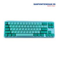 Bàn phím tiếng Hàn cơ không dây TCKB-68w Matcha