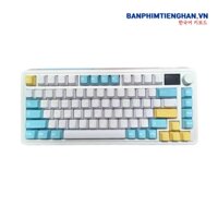 Bàn phím tiếng Hàn cơ không dây TCKB-75w Sea Salt