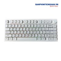 Bàn phím tiếng Hàn không dây TCKB-GP75 White XDA