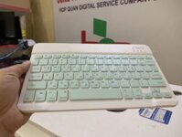 Bàn phím tiếng Hàn Korean không dây Bluetooth – Pin sạc