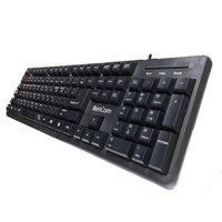 Bàn phím tiếng hàn quốc có dây BenCom R888 - Cổng USB -  Hàng chính hãng