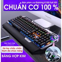 Bàn phím Tính, bàn phím cơ Gaming K100 Full LED | Siêu Phẩm 2021 Giá Mềm Cho Anh Em Game Thủ | Phiên Bản Mới Nhất