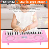Bàn phím trẻ em Đồ chơi đàn Piano 37 phím Cải thiện phối hợp mắt tay Nhạc cụ giáo dục