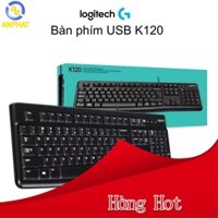 Bàn phím USB Logitech K120 (Đen) - Bảo hành 36 tháng