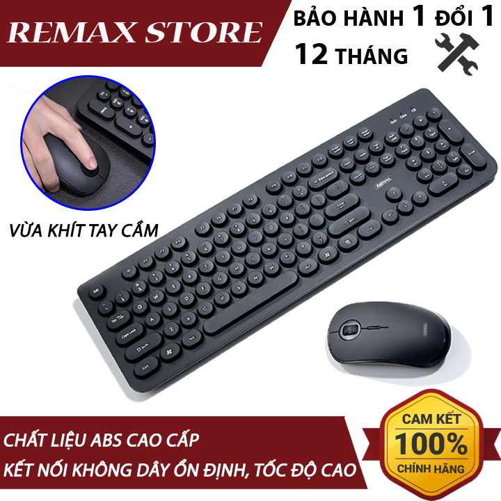 Bàn phím và chuột không dây Remax MK601