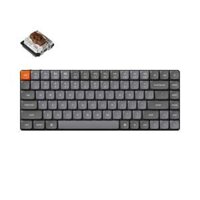 Bàn phím vi tính Keychron K3M-A3 K3 Max Gateron White Backlight Brown Switch Keyboard - Hàng Chính Hãng