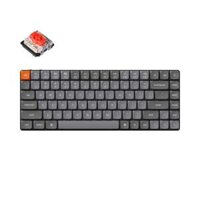 Bàn phím vi tính Keychron K3M-A1 K3 Max Gateron White Backlight Red Switch Keyboard - Hàng Chính Hãng