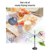 Bàn Quạt Bay Fly Away Fly Repellent cho Quạt Bàn Dã Ngoại Ngoài Trời Mới