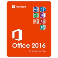 Bản Quyền Microsoft Office 2016 Professional Plus (Vĩnh viễn, Dành cho 1 người, 1 thiết bị Windows)