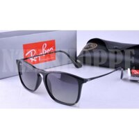 Ban ray/Ban Chris RB4187 601/8 Gam đen phân cực/Màu xám Gradient 54 Mét người phụ nữ người đàn ông kính mát