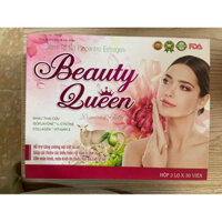 Bán rẻ đẩy hàng nhanh Viên uống nội tiết sâm tooss nữ mầm đậu nành collagen BEATY QUEEN chống lão hoá