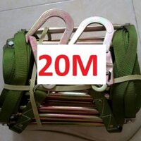 Bán, sản xuất Dài 20M - Thang dây cứu hộ thoát hiểm nhà cao tầng cho công tác an toàn pccc Đã có móc