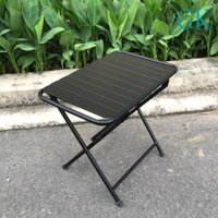 Bàn sắt gấp gọn 40x60, khung sắt dày tăng độ vững khi sử dụng