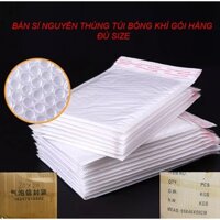 Bán sỉ 1 thùng  túi xốp chống sốc(bóng khí) đóng hàng tiện lợi đủ size 22-20-18-16-14-13