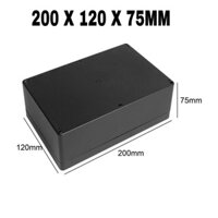 Bán sỉ 10 hộp 200x120x75mm kem ốc và ron cao su chống nước - Hộp nhựa đựng mạch điện tử.
