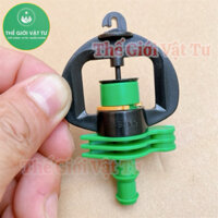 [Bán sỉ] 100 Béc tưới nhỏ thân xoay BB909 họng phun 1.5ly cải tiến tưới 360 độ có phe dễ dàng tháo rời vệ sinh béc