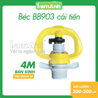 [Bán sỉ] 100 Béc tưới phun mưa nhỏ bọc inox BB903, Bán kính tưới 5 mét