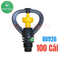 [Bán Sỉ] 100 Béc Tưới Thân Xoay BB926 Phun Mưa 360 Độ