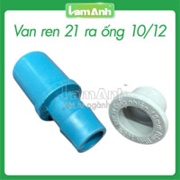 [Bán sỉ] 100 Bộ Nối Chin N21-27-19mm Nhựa PVC Kèm Ron Cao Su 19mm Dùng Nối Ống Trong Hệ Thống Tưới