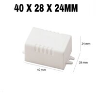 Bán sỉ 100 hộp 40x28x24mm - Hộp nhựa đựng mạch điện tử Wanchi