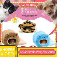 (Bán sỉ 10sp) Các Bán hamster bông Ổ Chuột Hamster cung cấp Ổ Treo Ổ ngủ mùa đông ấm áp Gấu bông hamster Ổ bông