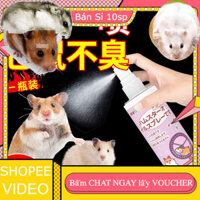 (Bán Sỉ 10sp) Đồ dùng cho thú cưng Thỏ Hamster Golden Silk Bear Chinchilla Tránh khử mùi bên ngoài Xịt tinh dầu thực vật