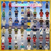 Bán SỈ 40 nhân vật lê gô đồ chơi lắp ráp cho trẻ (tặng kèm đế) S25