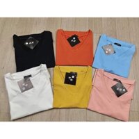 Bán sỉ áo phông cổ tim 6 màu