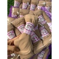 BÁN SỈ CẢ LỐ 100 ĐÔI TẤT DA CHÂN HÀN CHẤT ĐẸP ( Có màu da và đen)