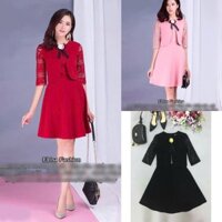 Bán sỉ  Đầm giả vest pha ren WB32 thời trang ❤️FREE SHIP❤️ PC02