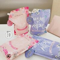 Bán sỉ (được chọn màu)  2 túi nước giặt blue Hàn Quốc thơm, đậm đặc