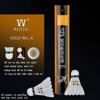 Bán sỉ ống cầu lông TQ Weiyusi 12 quả phù hợp chơi tập luyện hàng ngày
