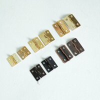 Bán Sỉ> Rẻ Nhất > Combo 100c Bản Lề Mini làm đồ handmade , hộp gỗ (kèm ốc)