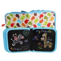 BÁN SỈ SÁCH VIẾT XÓA ĐƯỢC CHO BÉ YÊU +  KÈM 12 BÚT MÀU