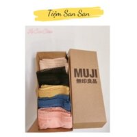 BÁN SỈ set 5 quần lót ren nữ su đúc mát lạnh 8425