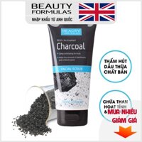 [BÁN SỈ] Sữa rửa mặt than hoạt tính tẩy tế bào chết Beauty Formulas Charcoal Facial Scrub 150ml