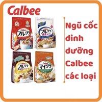 (Bán sỉ) Thùng 6 bịch Ngũ cốc Calbee các loại 750gr