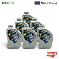 [Bán Sỉ] Thùng 6 Chai Nhớt Thái Lan nhập khẩu cho xe số BCP SUPER 1, API SL MA2 15W40 0.8L