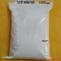 (BÁN SỈ) Tuyết nhân tạo 1000Gram Gói Tạo Tuyết 1kg Bột Tạo Tuyết Siêu Mịn vật tư Chính Làm Slime Mây Cloud Slam giá hời