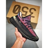 [Bán sỉ] Unisex '' Yecheil ” Phản quang '' Yeezy Boost 350 v2 Giày chạy bộ dành cho nữ Giày thể thao nam Giày cắt thấp Kích thước tiêu chuẩn cặp đôi: 36-46