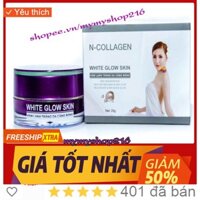 [Bán Siêu Chạy] Kem face lạnh đêm N_COLLAGEN chính-hãng giảm mụn mờ thâm nám