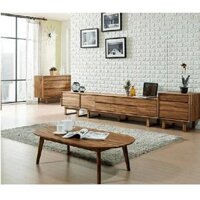 Bàn Sofa Begonia Gỗ Cao Su Cozino